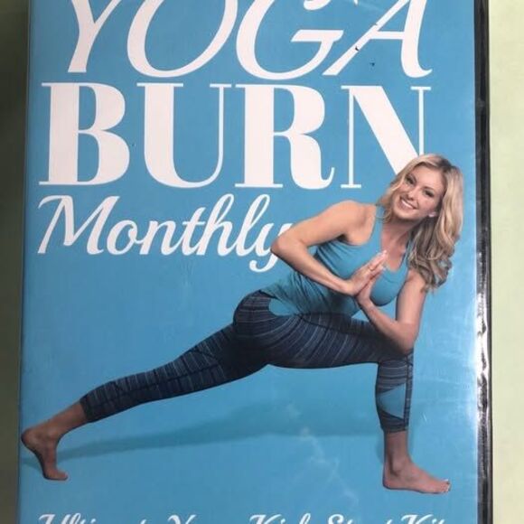 lot of 3 Yoga Dvds !Yoga Burn monthly, Yoga Gets Better With Age & More Yoga PBS - Picture 2 of 9